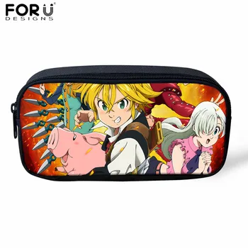 FORUDESIGNS Makeup Bags Anime Pencil Case Seven Deadly School Supplies estuche escolar Kids Pencil Bags Boys Children Pen Pouch
FORUDESIGNS Makeup Bags Anime Pencil Case Seven Deadly School Supplies estuche escolar Kids Pencil Bags Boys Children Pen Pouch