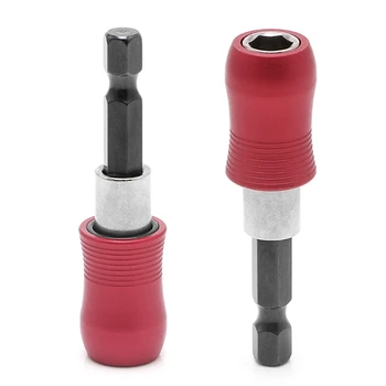 OOTDTY 60mm 1/4 Inch Hex Shank Quick Release Screwdriver Bit Holder Extension Bar