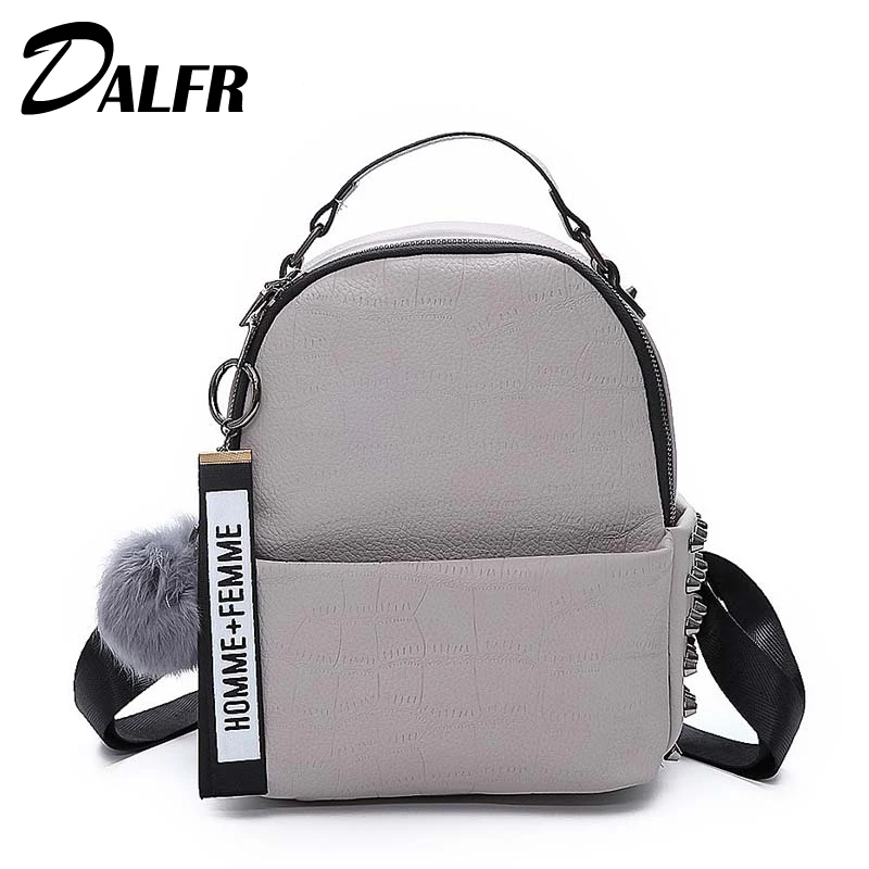 DALFR 2019 women Luxury Brand Pu Leather Backpack Female Fashion Vintage Mini School Bag for Adolescent Girls Backpacks
DALFR 2019 women Luxury Brand Pu Leather Backpack Female Fashion Vintage Mini School Bag for Adolescent Girls Backpacks