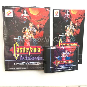 Castlevania the New Generation US EU Shell for 16 bit With Boxed and Manual For Mega Drive Genesis MD Game Card
Castlevania the New Generation US EU Shell for 16 bit With Boxed and Manual For Mega Drive Genesis MD Game Card