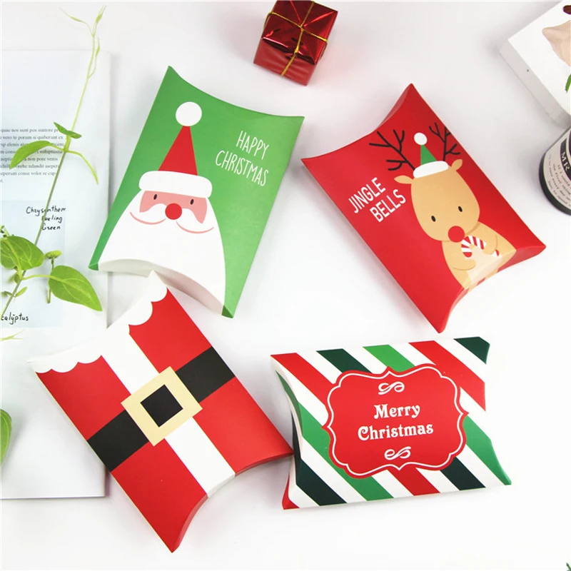 (25 pieces/lot) Pillow Shape Merry Christmas Candy Box Bag Cartoon Snowman Elk Green Christmas Decoration Cookie Gift Boxs B066
(25 pieces/lot) Pillow Shape Merry Christmas Candy Box Bag Cartoon Snowman Elk Green Christmas Decoration Cookie Gift Boxs B066