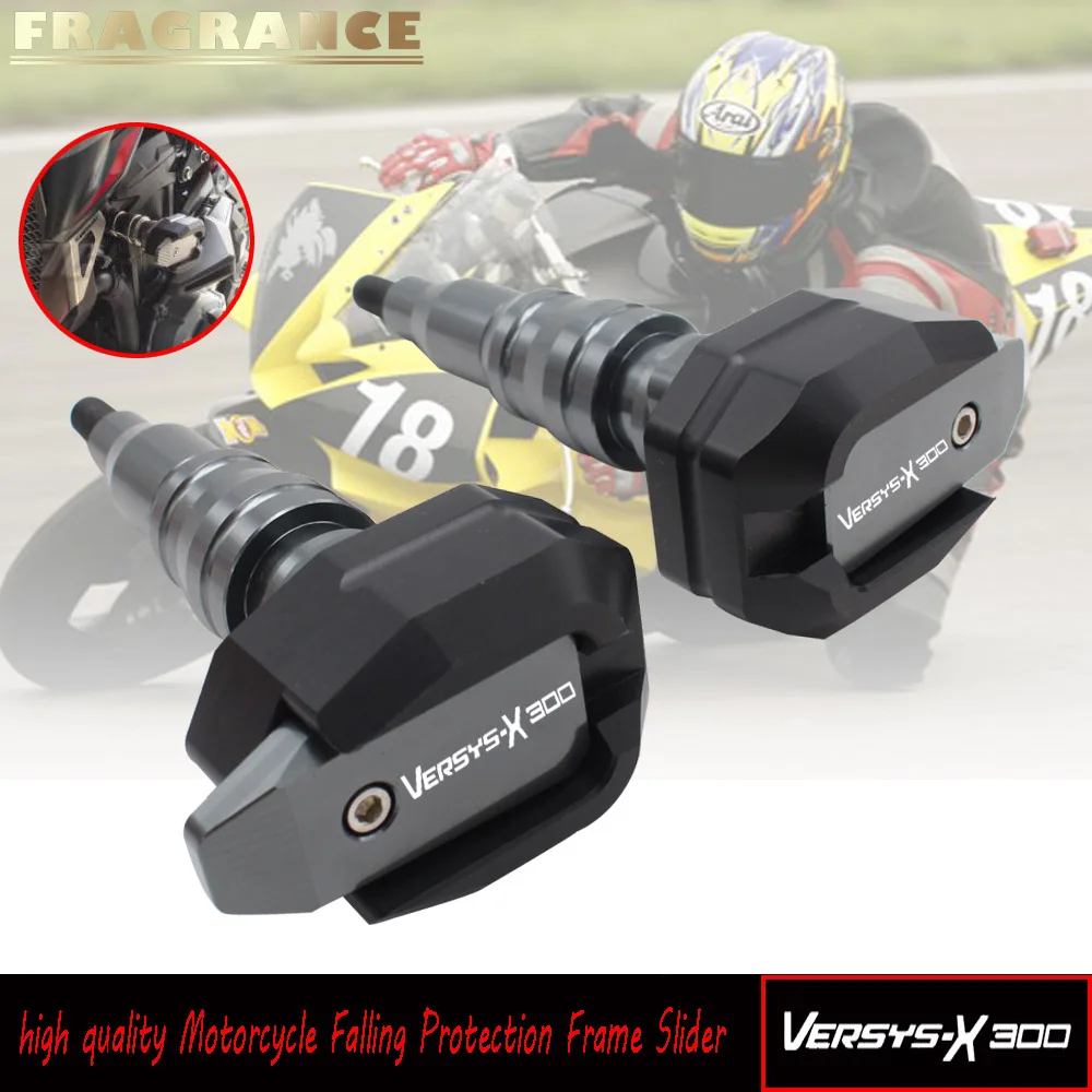 for KAWASAKI Versys 300X 650 2016 2015 Motorcycle Falling Protection Frame Slider Fairing Guard Anti Crash Pad Protector
for KAWASAKI Versys 300X 650 2016 2015 Motorcycle Falling Protection Frame Slider Fairing Guard Anti Crash Pad Protector