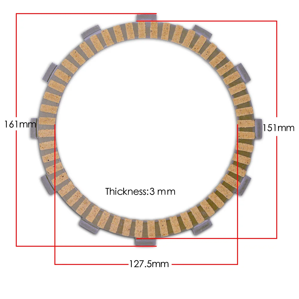 Motorcycle Engine Parts Clutch Frictions Steel Plates Clutch Frictions Plate Kit For KAWASAKI ZX-14R
Motorcycle Engine Parts Clutch Frictions Steel Plates Clutch Frictions Plate Kit For KAWASAKI ZX-14R