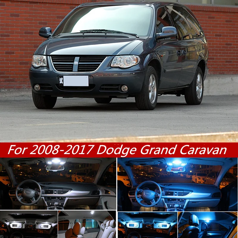 14Pcs White Canbus LED Lamp Car Bulb Interior Package Kit For 2008-2017 Dodge Grand Caravan Map Dome Trunk Plate Light 12v
14Pcs White Canbus LED Lamp Car Bulb Interior Package Kit For 2008-2017 Dodge Grand Caravan Map Dome Trunk Plate Light 12v
