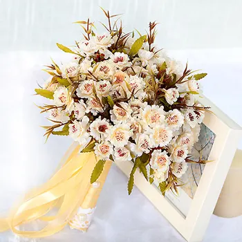 Newstyle Wheel Daisy Artificial Flower Photo Props Bridal Bouquet Wedding Supplies Party Home Decoration Flowers
Newstyle Wheel Daisy Artificial Flower Photo Props Bridal Bouquet Wedding Supplies Party Home Decoration Flowers