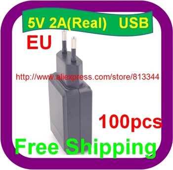 High quality IC solutions 100 PCS High quality EU Plug AC AD Adapter 5V 2A 2000mA USB travel wall charger
High quality IC solutions 100 PCS High quality EU Plug AC AD Adapter 5V 2A 2000mA USB travel wall charger