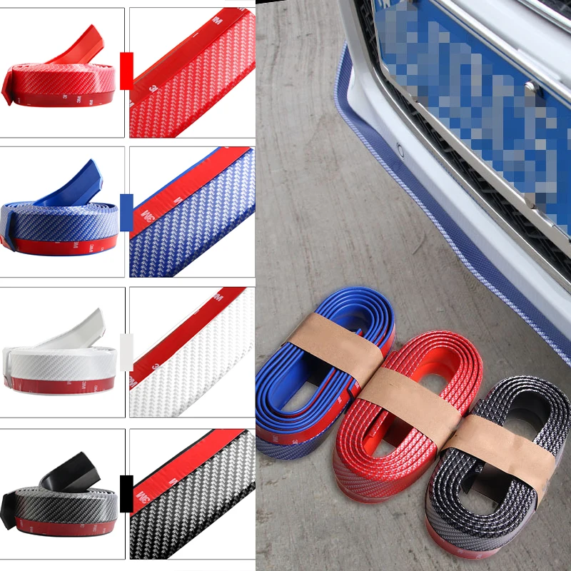 Great 250cm auto bumper carbon fiber Rubber protection Anti-collision car strips For benz W211 W203 W204 Front Bumper Lip Kit
Great 250cm auto bumper carbon fiber Rubber protection Anti-collision car strips For benz W211 W203 W204 Front Bumper Lip Kit