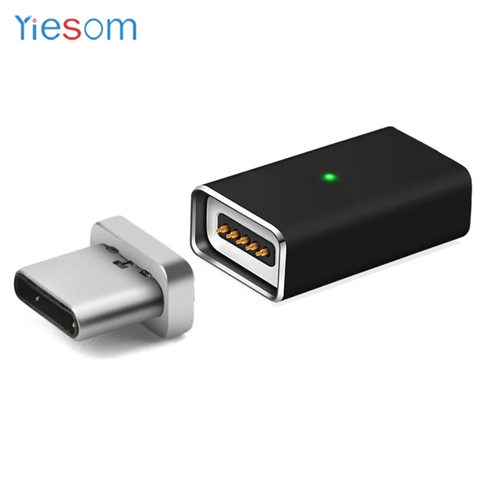 YIESOM Type-C Magnetic Adapter Micro USB Female to Type C Male Charger Converter For SAMSUNG Note 9 OnePlus 6 6T Huawei Mate 20
YIESOM Type-C Magnetic Adapter Micro USB Female to Type C Male Charger Converter For SAMSUNG Note 9 OnePlus 6 6T Huawei Mate 20