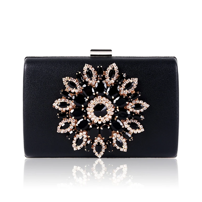 THINKTHENDO Women Rhinestone Wedding Purse Prom Handbag Evening Clutch Bag Shoulder Bag
THINKTHENDO Women Rhinestone Wedding Purse Prom Handbag Evening Clutch Bag Shoulder Bag