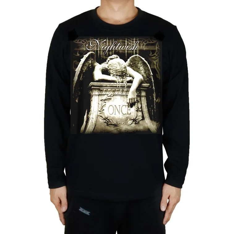 19 designs Nightwish Rock Full long sleeve Brand black Gothic shirt mma fitness Metal Cotton streetwear skateboard Customize
19 designs Nightwish Rock Full long sleeve Brand black Gothic shirt mma fitness Metal Cotton streetwear skateboard Customize