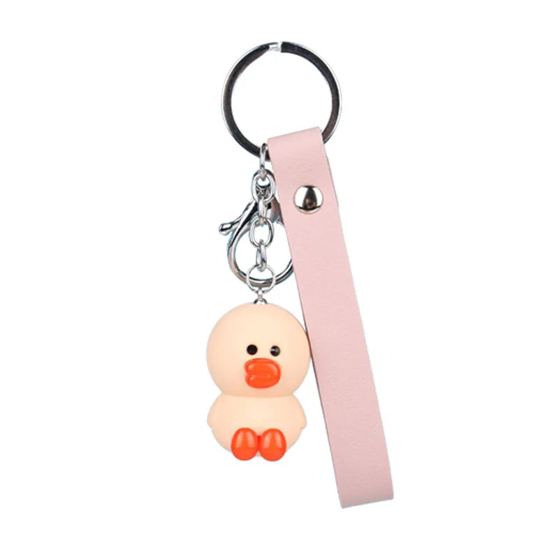New small yellow duck keychain shaking sound network red cartoon pendant Cute couple bag pendant small gift
New small yellow duck keychain shaking sound network red cartoon pendant Cute couple bag pendant small gift