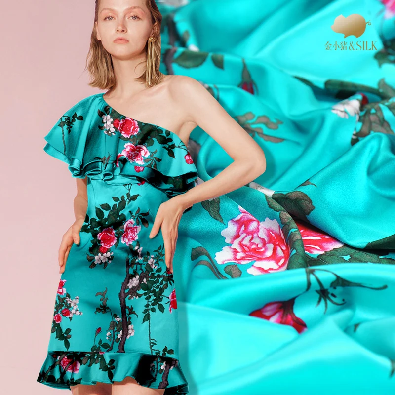Super beautiful new silk stretch satin fabric 19 mm digital inkjet silk fabric cheongsam clothing wholesale silk cloth
Super beautiful new silk stretch satin fabric 19 mm digital inkjet silk fabric cheongsam clothing wholesale silk cloth