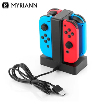 4 slot Switch Charger Charging Dock Station Stand Holder Support For Nintendo Switch Joy-con for Nintend Switch Controller
4 slot Switch Charger Charging Dock Station Stand Holder Support For Nintendo Switch Joy-con for Nintend Switch Controller