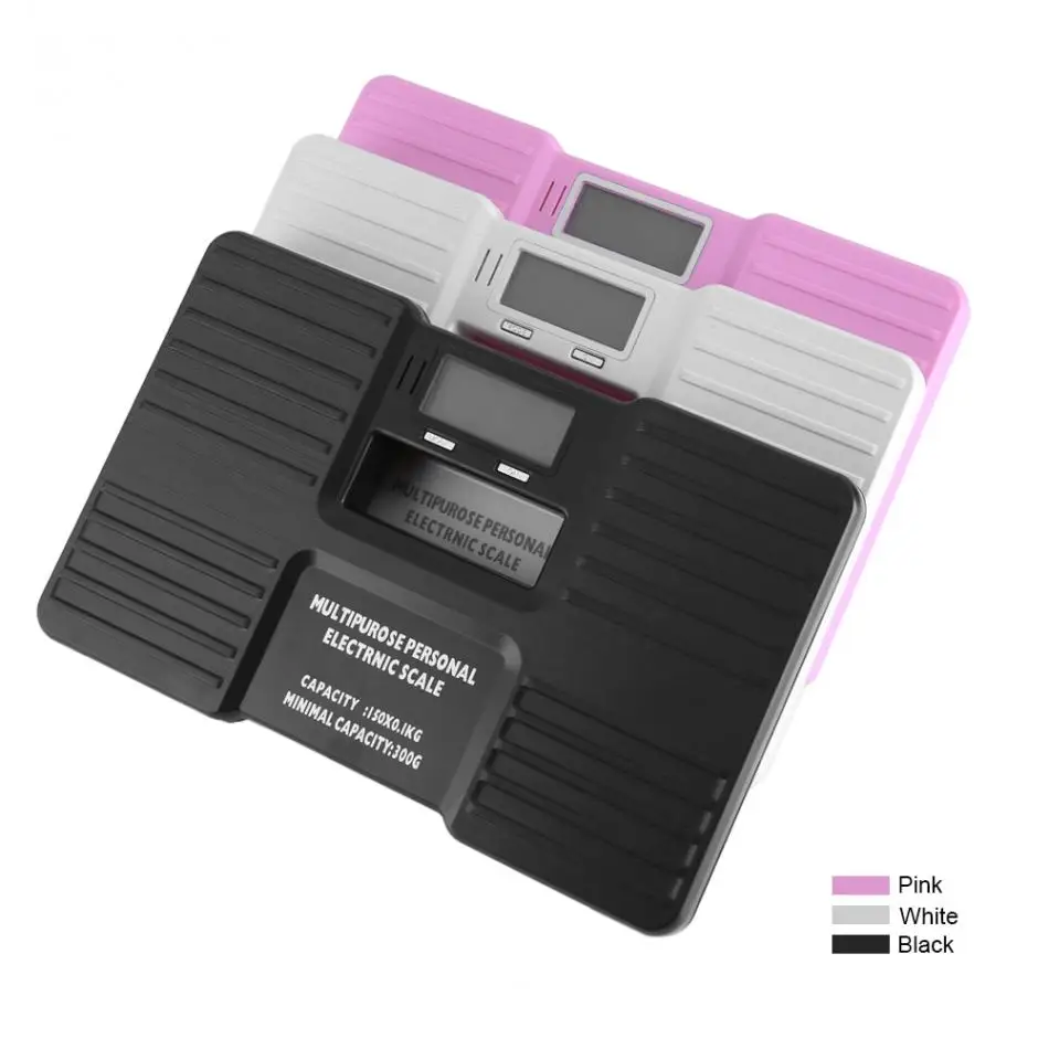 LCD Digital Personal Scale On/Tare Function Body Weight Electronic Scales bascula digital peso Corporal Floor Bathroom Scales
LCD Digital Personal Scale On/Tare Function Body Weight Electronic Scales bascula digital peso Corporal Floor Bathroom Scales