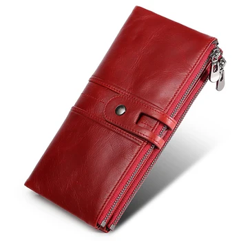 NEW WoMen's Wallet Men Wallets Genuine Leather FeMen Long Wallet For Phone/cards Money Bags Lady Wallets Purse Zipper
NEW WoMen's Wallet Men Wallets Genuine Leather FeMen Long Wallet For Phone/cards Money Bags Lady Wallets Purse Zipper