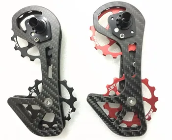 DECKAS Road bicycle rear derailleur pulleys Bike Carbon ceramic bearing jockey wheels15T-15T Use for 6800/6870/ 9000/9070
DECKAS Road bicycle rear derailleur pulleys Bike Carbon ceramic bearing jockey wheels15T-15T Use for 6800/6870/ 9000/9070