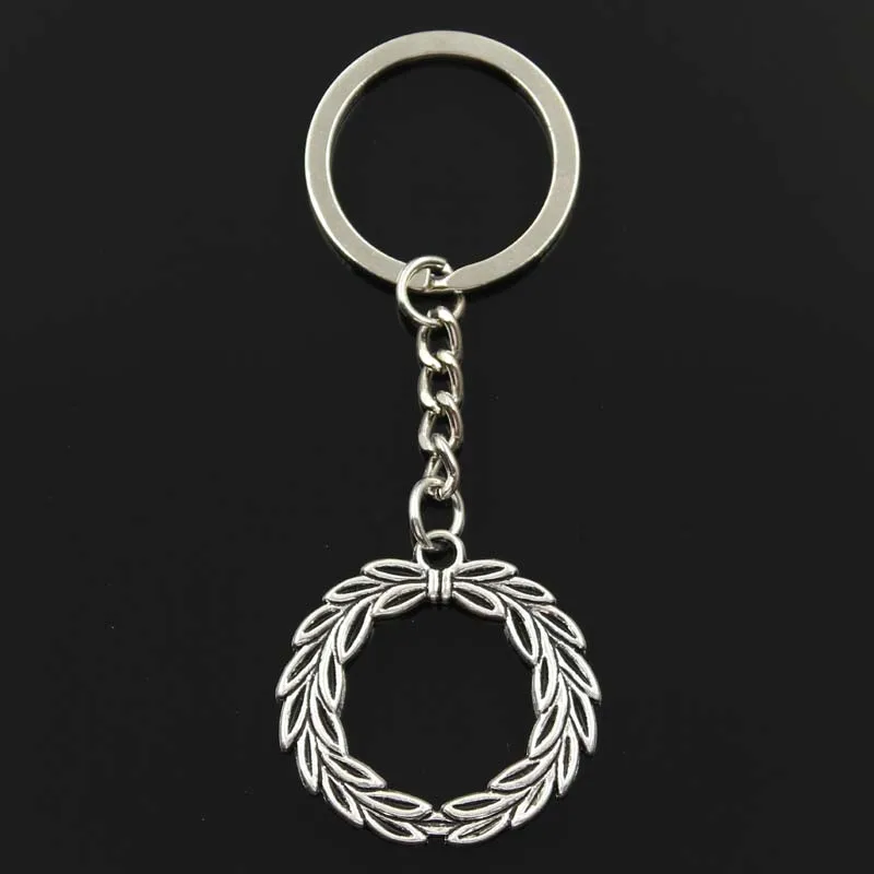 Fashion olive branch laurel wreath 36x34mm Pendant 30mm Key Chain Silver Bronze Men Car Gift Souvenirs Keychain Dropshipping
Fashion olive branch laurel wreath 36x34mm Pendant 30mm Key Chain Silver Bronze Men Car Gift Souvenirs Keychain Dropshipping