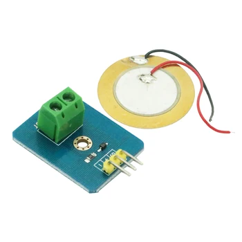 DIY KIT 3.3V/5V Ceramic Piezo Vibration Sensor Module Analog Controller Electronic Components Supplies Sensor for Arduino UNO R3
DIY KIT 3.3V/5V Ceramic Piezo Vibration Sensor Module Analog Controller Electronic Components Supplies Sensor for Arduino UNO R3