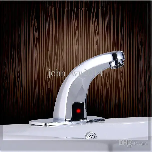Bathroom Basin Auto Water Mixer Brass Chrome Touchless Electronic Sensor Automatic Faucet deck mounted bathroom taps emergi | Канцтовары