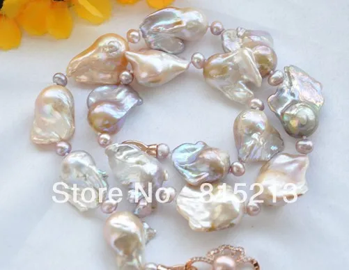 FREE SHIPPING>>>@@ > N699 HUGE 31mm PINK LAVENDER BAROQUE KESHI REBORN PEARL NECKLACE
FREE SHIPPING>>>@@ > N699 HUGE 31mm PINK LAVENDER BAROQUE KESHI REBORN PEARL NECKLACE