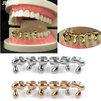 JINAO New Fit Gold Color Rose Plated Hip Hop Teeth Drip Grillz Caps Lower Bottom Grill
JINAO New Fit Gold Color Rose Plated Hip Hop Teeth Drip Grillz Caps Lower Bottom Grill