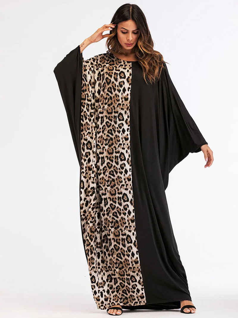 Ramadan Women's Muslim Loose O-Neck Leopard Print Abaya Fashion Kaftan Abaya Islamic Cardigan Jubah Ladies Maxi Dress Robe Gown
Ramadan Women's Muslim Loose O-Neck Leopard Print Abaya Fashion Kaftan Abaya Islamic Cardigan Jubah Ladies Maxi Dress Robe Gown