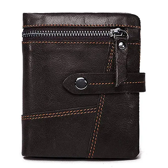 Vintage Men's real Leather RFID Blocking Wallets Card Cases Holder Short Purse HDR1319
Vintage Men's real Leather RFID Blocking Wallets Card Cases Holder Short Purse HDR1319