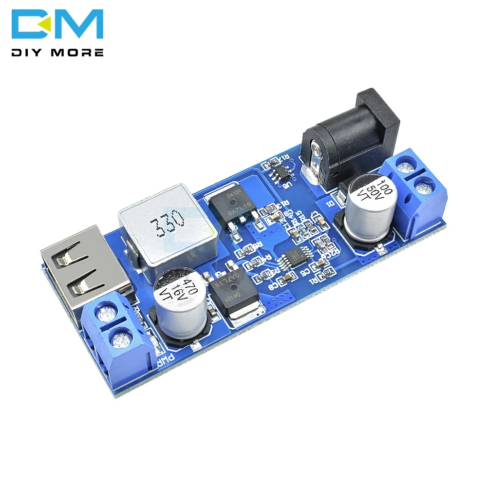 12V 24V To 5V 5A DC-DC Step-Down Power Module Supply Converter Adjustable USB Step-down Charging Module For Phone USB Port
12V 24V To 5V 5A DC-DC Step-Down Power Module Supply Converter Adjustable USB Step-down Charging Module For Phone USB Port