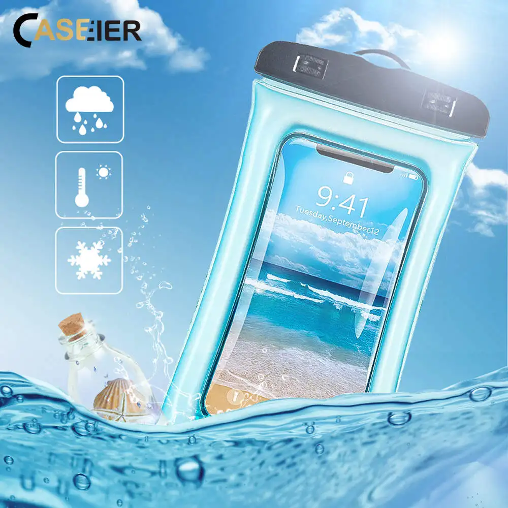 CASEIER Airbag Waterproof Case For iPhone XR XS MAX Full Cover Waterproof Bag For iPhone 6 6S 7 8 X XR Protective Underwater Bag
CASEIER Airbag Waterproof Case For iPhone XR XS MAX Full Cover Waterproof Bag For iPhone 6 6S 7 8 X XR Protective Underwater Bag