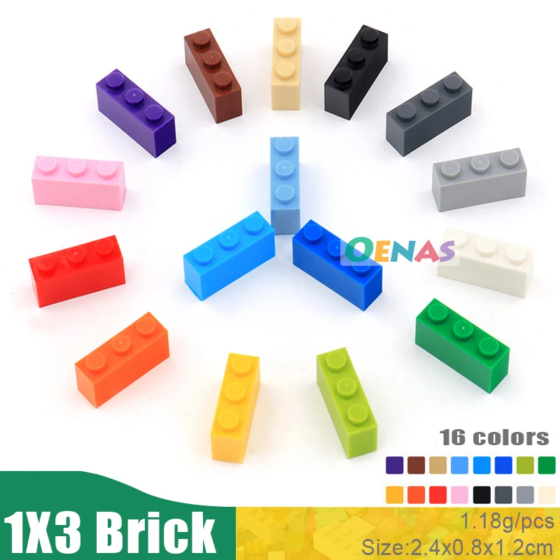 85pcs/bag DIY Plastic Building Blocks Accessory 1X3 Bricks 100g Compatible With Legoes Educational Learning Toy For Boys Gift
85pcs/bag DIY Plastic Building Blocks Accessory 1X3 Bricks 100g Compatible With Legoes Educational Learning Toy For Boys Gift