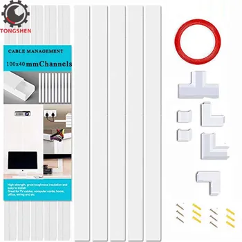 100x40 Large Size PVC Cable Channel Wire Duct Cable Trunking Plastic Electric Square Channel Cable Management Channel Concealer
100x40 Large Size PVC Cable Channel Wire Duct Cable Trunking Plastic Electric Square Channel Cable Management Channel Concealer