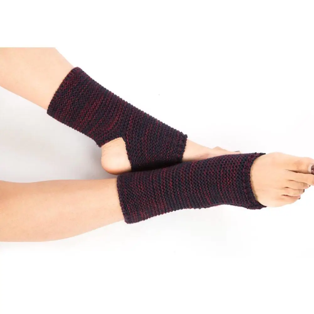1 Pair Woman Professional Yoga Socks Latin Dance Leg Sets Knit Sports Dance Ballet Exercising Protective Wool Yoga Boots Cover
1 Pair Woman Professional Yoga Socks Latin Dance Leg Sets Knit Sports Dance Ballet Exercising Protective Wool Yoga Boots Cover