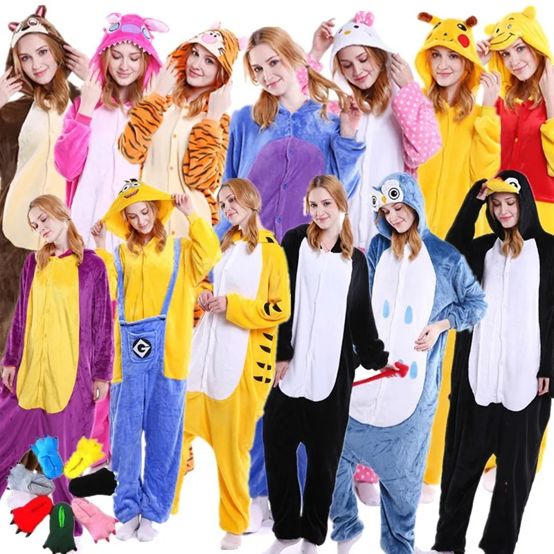 Adult/Kids Winter Woman Whole Pajamas Unicorn Stitch Costume Fancy Animal Anime Cosplay One piece Jumpsuit Halloween Onesie
Adult/Kids Winter Woman Whole Pajamas Unicorn Stitch Costume Fancy Animal Anime Cosplay One piece Jumpsuit Halloween Onesie