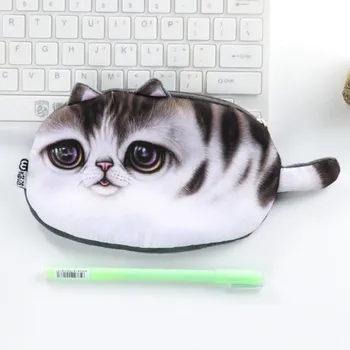 1 Pcs Cute Simulation Animal Cat Pencil Case Soft Cloth School Stationery Pencil Bags Gift for Girl Boy Student
1 Pcs Cute Simulation Animal Cat Pencil Case Soft Cloth School Stationery Pencil Bags Gift for Girl Boy Student