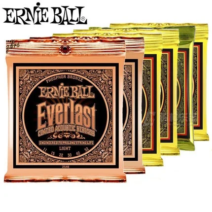 Ernie Ball Ever-last Coated Phosphor Bronze Acoustic Guitar Strings 2548 2550 2554 2556 2558 2560
Ernie Ball Ever-last Coated Phosphor Bronze Acoustic Guitar Strings 2548 2550 2554 2556 2558 2560