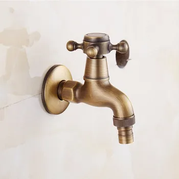 Houmaid Bathroom Wall Mounted Single handle Antique Mop Pool Faucet Full Copper Restore Cold Water Brushed Brass Tap
Houmaid Bathroom Wall Mounted Single handle Antique Mop Pool Faucet Full Copper Restore Cold Water Brushed Brass Tap