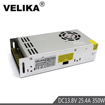 Regulated Power Supply DC13.8V 25.4A 350W Switching Led Driver transformer 110V 220V AC Input to DC 13.8V output SMPS For Light
Regulated Power Supply DC13.8V 25.4A 350W Switching Led Driver transformer 110V 220V AC Input to DC 13.8V output SMPS For Light