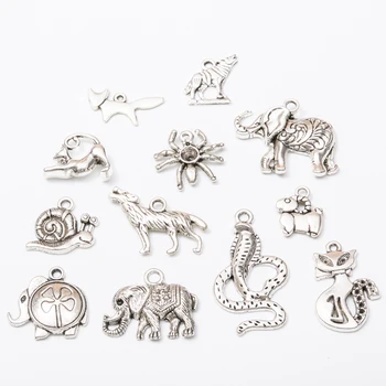 Wholesale 50pcs Animal series Tibetan silver Pendant Alloy DIY Fashion charm Bracelet Necklace Jewelry Accessories js1252
Wholesale 50pcs Animal series Tibetan silver Pendant Alloy DIY Fashion charm Bracelet Necklace Jewelry Accessories js1252