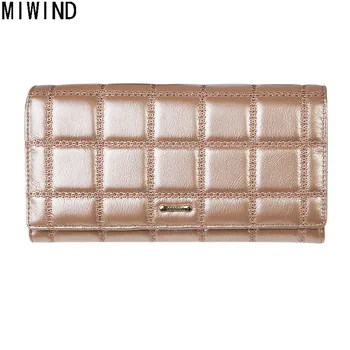 Famous Brand Plaid Pattern Women Wallets Genuine Leather Design Long Purse Luxury Brand Female Coin Card Holder Purses TG1544
Famous Brand Plaid Pattern Women Wallets Genuine Leather Design Long Purse Luxury Brand Female Coin Card Holder Purses TG1544