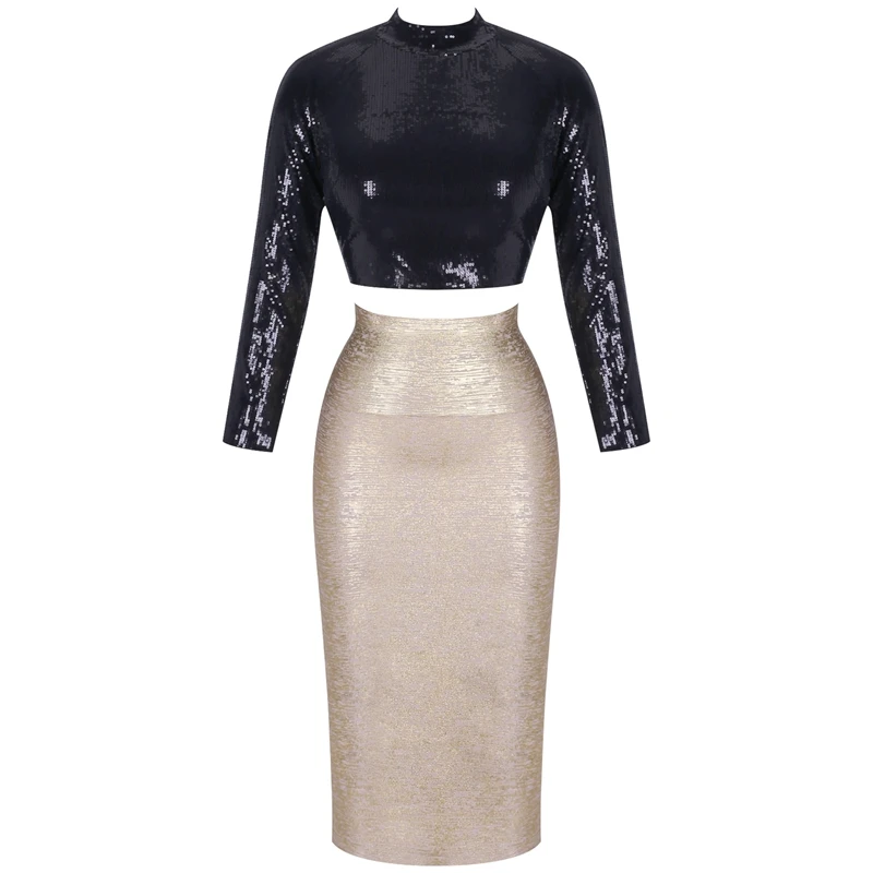 Ocstrade Sexy New Years 2019 Long Sleeve Two Piece Bandage Dress Women Super High Waisted Bandage 2 Piece Dress
Ocstrade Sexy New Years 2019 Long Sleeve Two Piece Bandage Dress Women Super High Waisted Bandage 2 Piece Dress