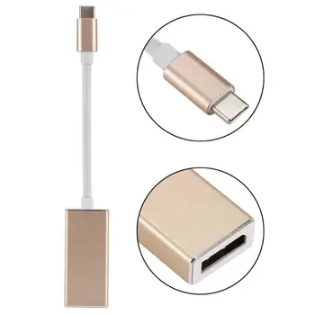 USB C to DisplayPort Adapter USB 3.1 Type C to DP Adapter converter Support 4K UHD 1080P for Macbook Pro 2015/2016/2017
USB C to DisplayPort Adapter USB 3.1 Type C to DP Adapter converter Support 4K UHD 1080P for Macbook Pro 2015/2016/2017