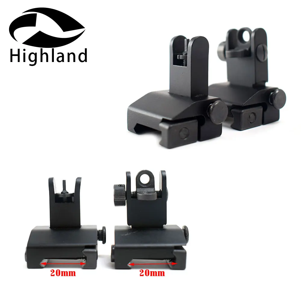 Hunting Rifle Adjustable scope Iron Sight Set Flip-Up Front and Back Diamond Shape Back Up Sight Set for 20mm Rail
Hunting Rifle Adjustable scope Iron Sight Set Flip-Up Front and Back Diamond Shape Back Up Sight Set for 20mm Rail