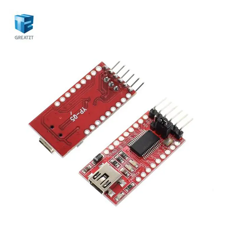 5pcs FT232RL FT232 FTDI USB 3.3V 5.5V to TTL Serial Adapter Module for Arduino Mini Port FT232RL board
5pcs FT232RL FT232 FTDI USB 3.3V 5.5V to TTL Serial Adapter Module for Arduino Mini Port FT232RL board