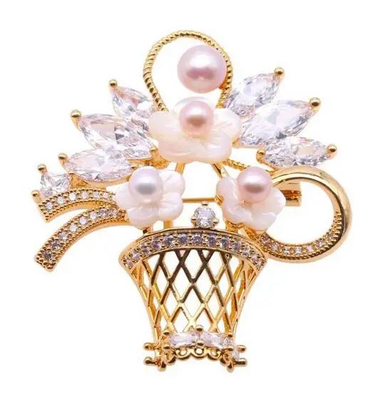 Wholesale price ^^^Beautiful Flower Basket With 5-7mm Multicolor Natural Freshwater Pearl Brooches
Wholesale price ^^^Beautiful Flower Basket With 5-7mm Multicolor Natural Freshwater Pearl Brooches