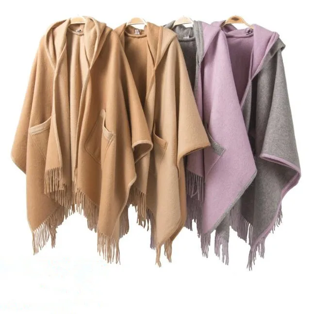 Naizaiga 100% wool double hooded shawl Winter ladies thicken big scarf dual-use warm cloak poncho,JY2
Naizaiga 100% wool double hooded shawl Winter ladies thicken big scarf dual-use warm cloak poncho,JY2