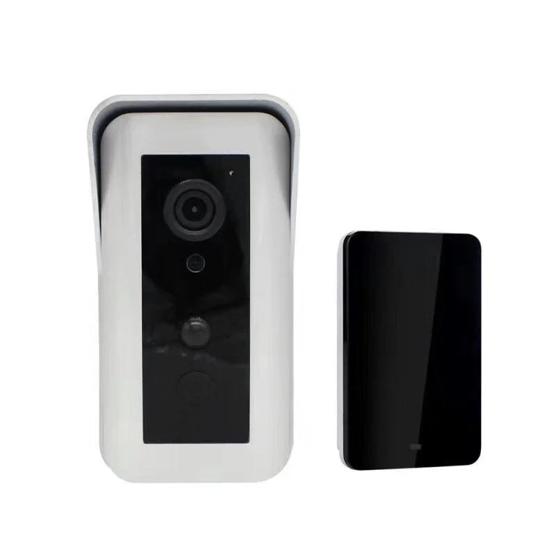 180Degree Wide Angle Build-in Battery Wireless WIFI IP Doorbell Intercom System | Безопасность и защита