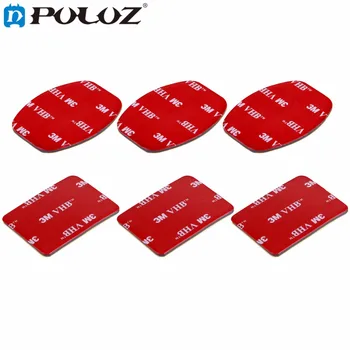 PULUZ for Go Pro Accessories 3 Flat Stickers + 3 Curved 3M VHB Adhesive Pad Stickers for GoPro HERO5 HERO4 Session HERO 5 4 3+
PULUZ for Go Pro Accessories 3 Flat Stickers + 3 Curved 3M VHB Adhesive Pad Stickers for GoPro HERO5 HERO4 Session HERO 5 4 3+