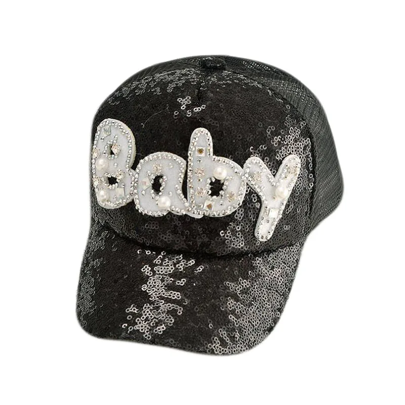 SUOGRY 2017 Gorras Fashion Casual Casquette Children Girls Baseball Cap Pearl Diamond Sequins Baby Snapback Caps Hats
SUOGRY 2017 Gorras Fashion Casual Casquette Children Girls Baseball Cap Pearl Diamond Sequins Baby Snapback Caps Hats