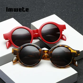 Imwete Retro Small Round Sunglasses Women Men Fashion Brand Designer Vintage Sun Glasses Black White Red Sunglass UV400
Imwete Retro Small Round Sunglasses Women Men Fashion Brand Designer Vintage Sun Glasses Black White Red Sunglass UV400