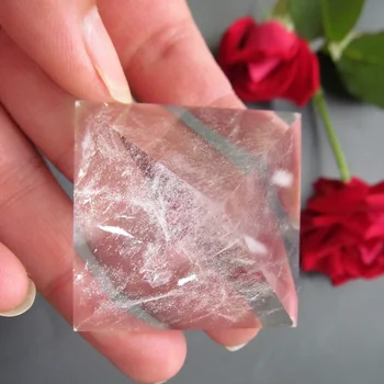 40*40mm Transparent Natural Clear Quartz Crystal pyramid Points Single Terminated Crystal Wand Polished Reiki Healing Specimen
40*40mm Transparent Natural Clear Quartz Crystal pyramid Points Single Terminated Crystal Wand Polished Reiki Healing Specimen
